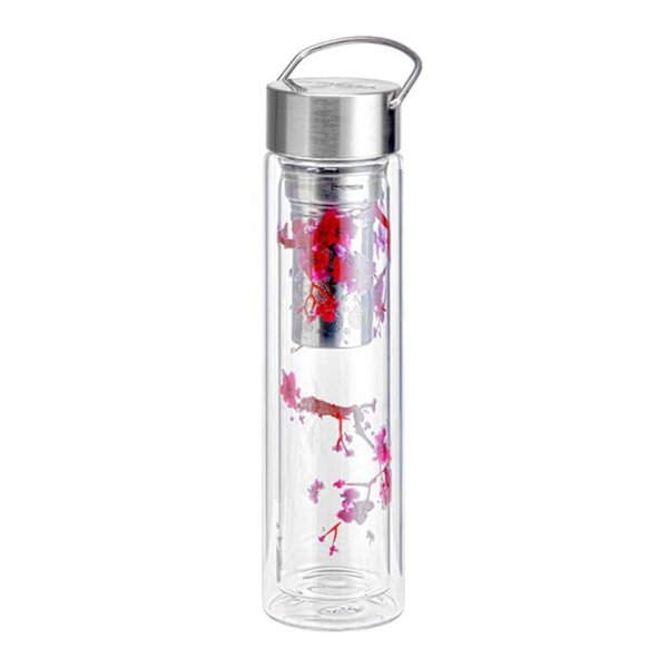 Botella infusora - Flowtea Cherry Blossom 400ml