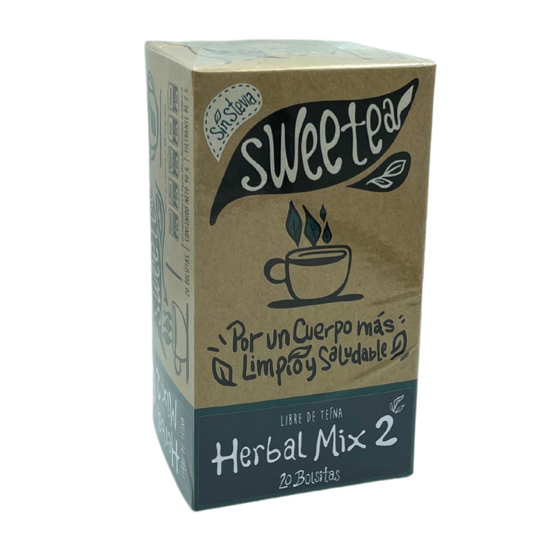Infusión Herbal Mix 2 Sin Stevia - Ex Detox Night 20bol