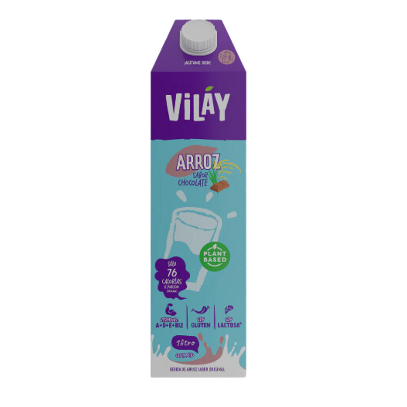 Bebida Vegetal de Arroz de Chocolate 1lt