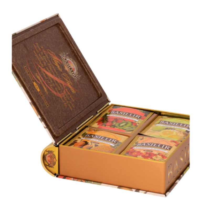 Libro Té Negro Frutal Surtido -  Magic Fruit Collection Tea Book Assorted 32bol