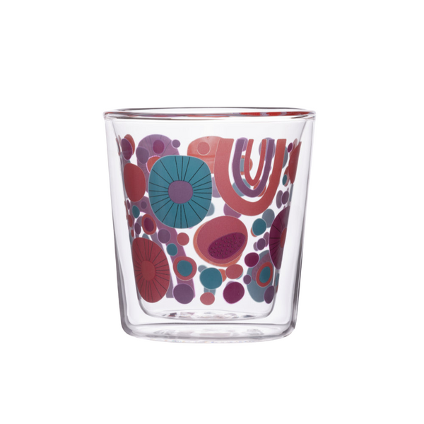 Vaso Doble Vidrio - Lyn Cheerful 250ml