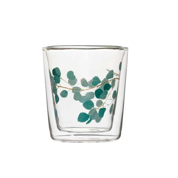 Vaso Doble Vidrio - Lyn Eucalyptus 250ml