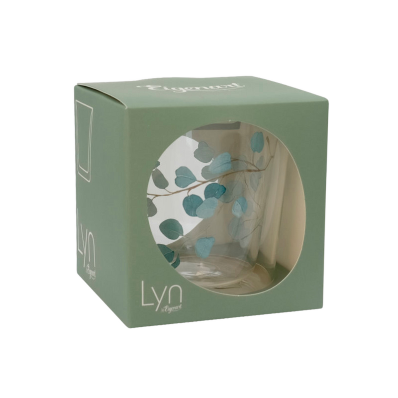 Vaso Doble Vidrio - Lyn Eucalyptus 250ml