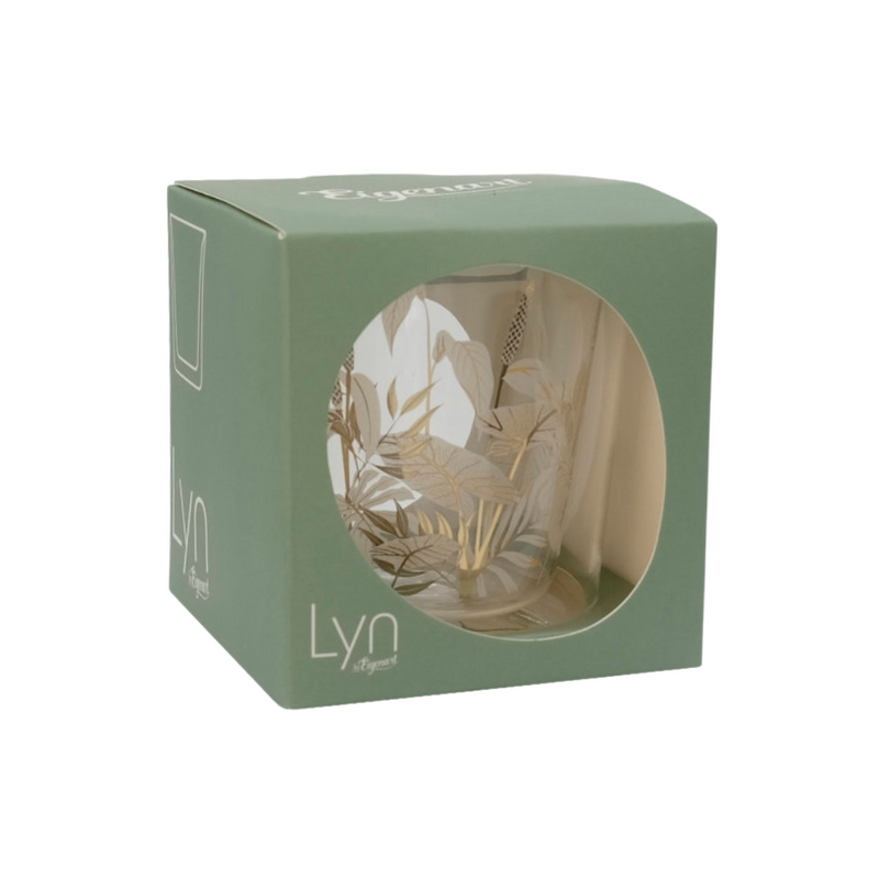Vaso Doble Vidrio - Lyn Tropic Summer 250ml