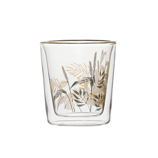 Vaso Doble Vidrio - Lyn Tropic Summer 250ml