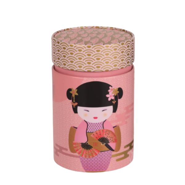 Contenedor de Té o Hierbas - Tin Can Case New Little Geisha Rose 150gr