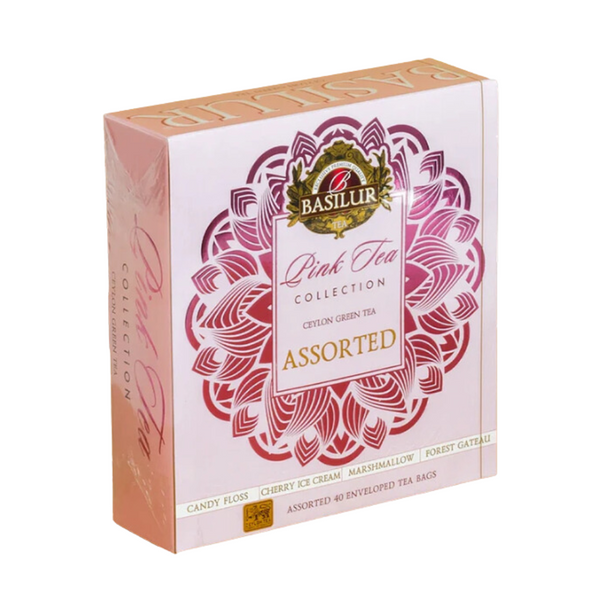 Surtido Té Verde - Pink Tea Collection Assorted 40bol