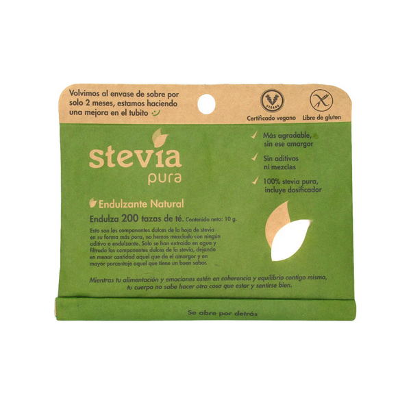 Stevia Pura en Polvo 10gr