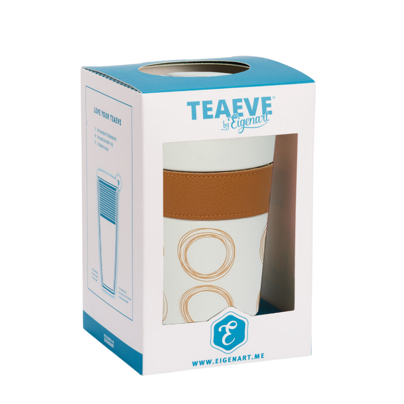 Tazón de Porcelana con Infusor - Teaeve Circular 350ml