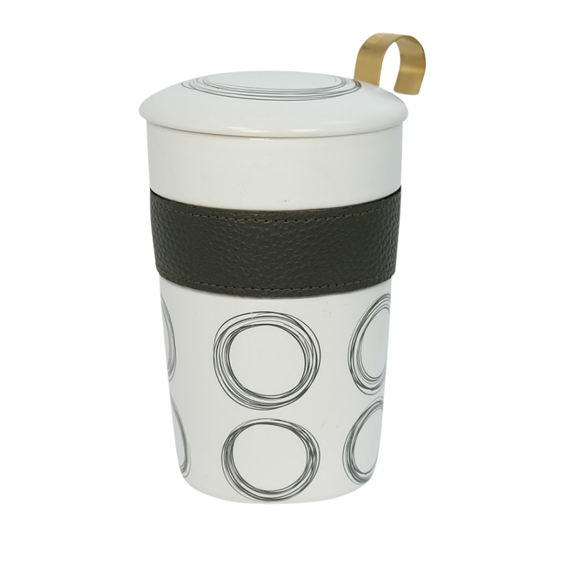 Tazón de Porcelana con Infusor - Teaeve Circular 350ml