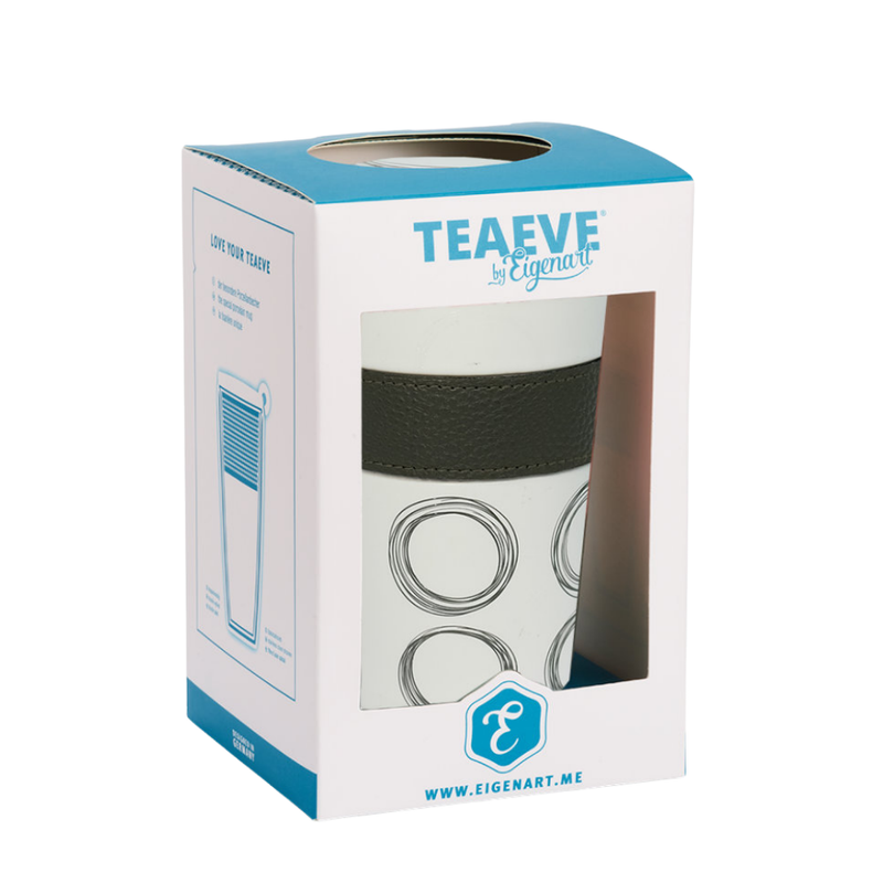Tazón de Porcelana con Infusor - Teaeve Circular 350ml