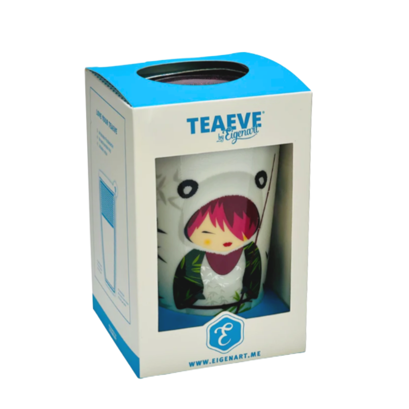 Tazón de Porcelana con Infusor - Teaeve Little Animals Panda 350ml