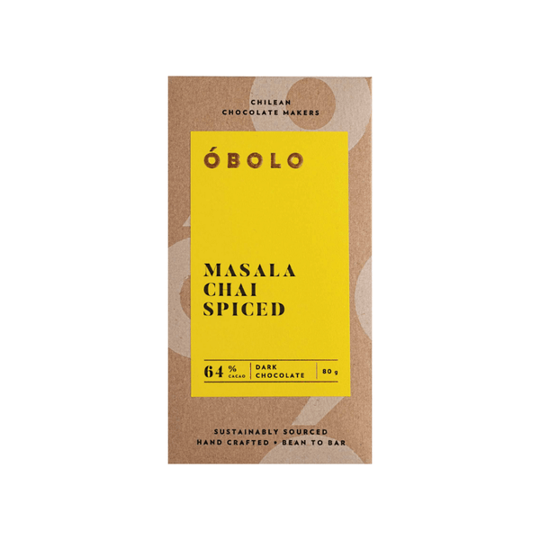 Barra de Chocolate 64% Masala Chai 80gr