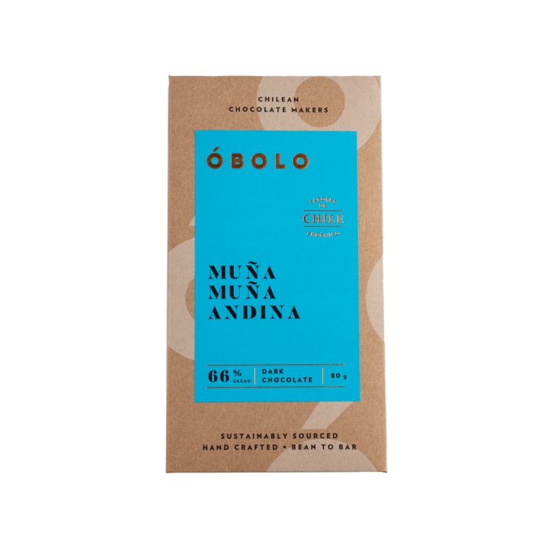 Barra de Chocolate 66% Muña Muña Andina 80gr