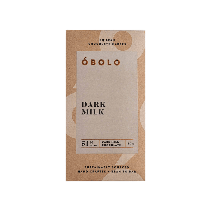 Barra de Chocolate 51% Dark Milk 80gr