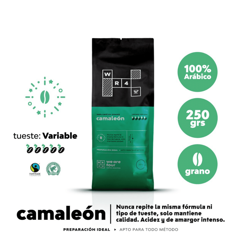 Café de Grano Camaleón 250gr