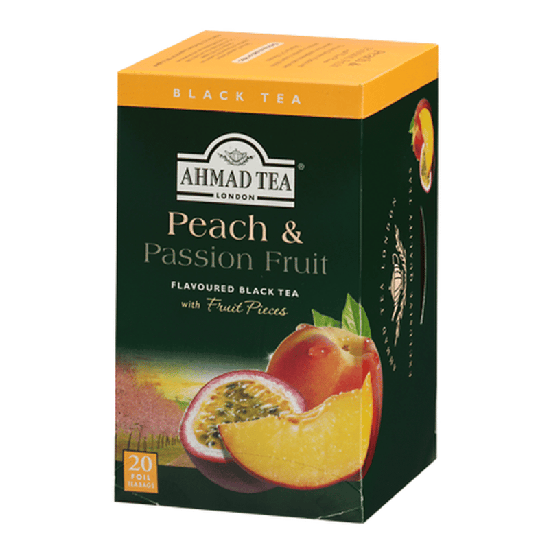 Té Negro Durazno y Maracuyá - Peach & passion fruit 20bol
