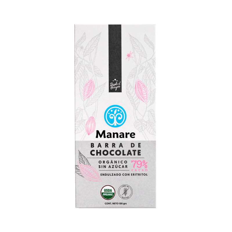 Barra de Chocolate 79% cacao 100gr