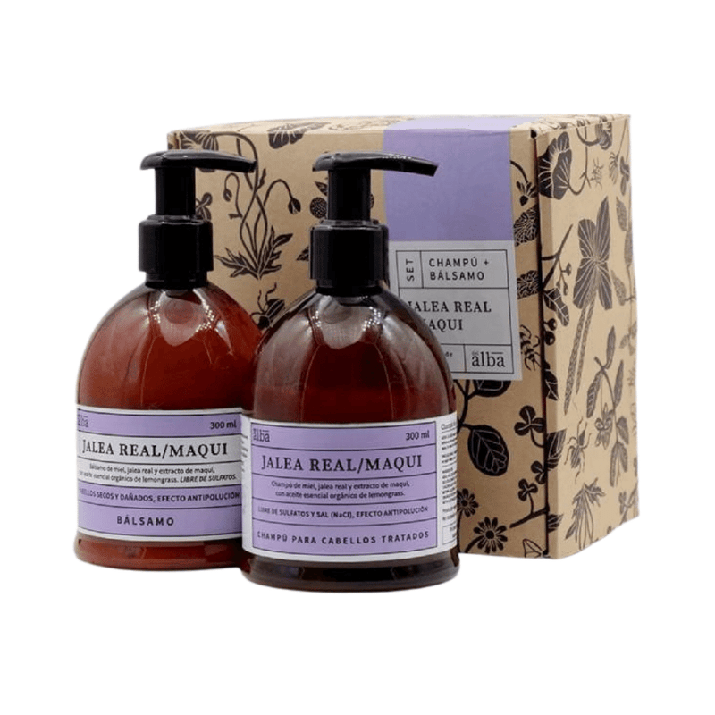Pack Champú y bálsamo Maqui Jalea Real 300ml