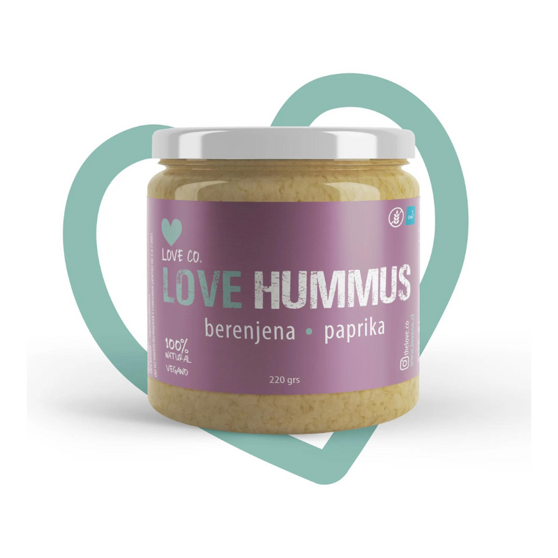 I Love Hummus Berenjena Paprika 220gr
