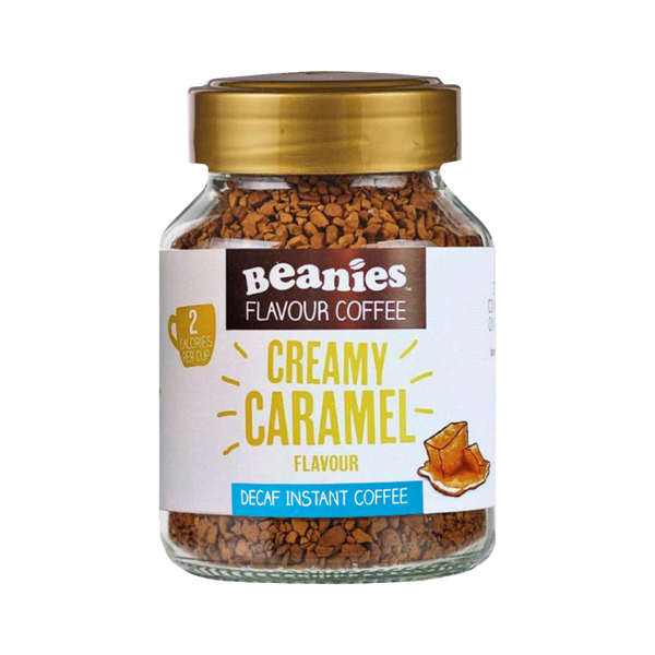 Café Descafeinado Creamy Caramel Beanies 50gr