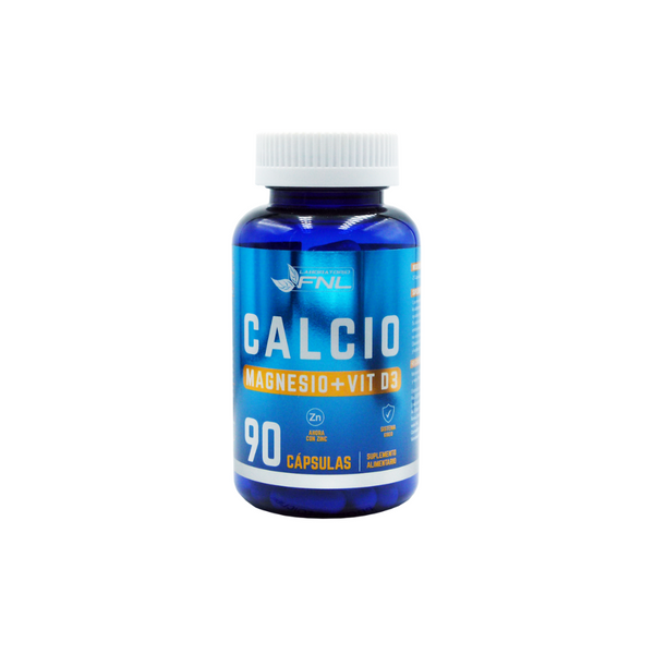 Cápsulas Calcio + Vitamina D3 + Magnesio 90cáp