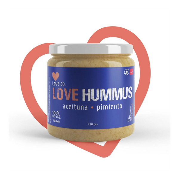 I Love Hummus Aceituna Pimiento 220gr