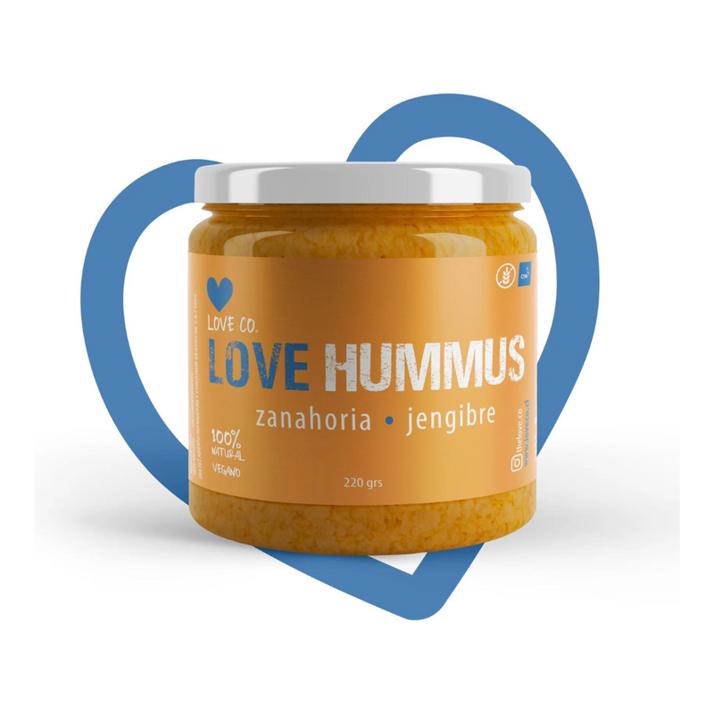 I Love Hummus Zanahoria Jengibre 220gr
